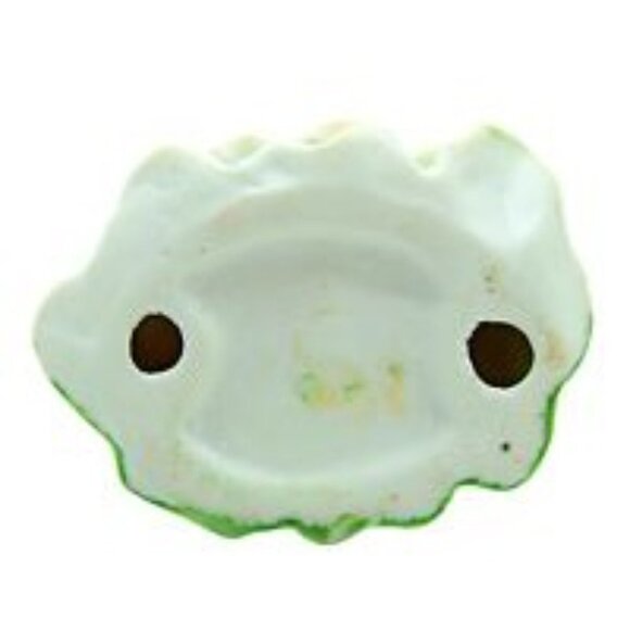 Vintage Lefton Girl Figurine Month Collections April Flower Girl Hand Painted - Picture 7 of 8